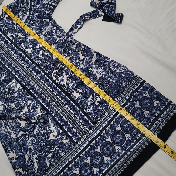 Danny and Nicole blue dress sz 10p - Picture 10 of 11